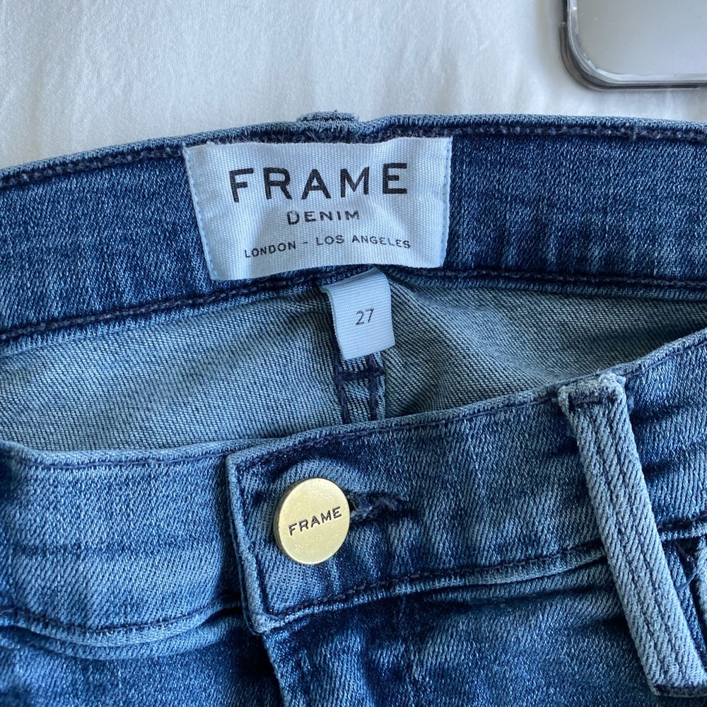 frame skinny jeans!
